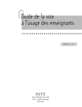 Guide de la voix pour enseignants : AI Chat &amp; PDF