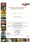 Signal&eacute;tique conceptuelle: Biblio + IA Chat