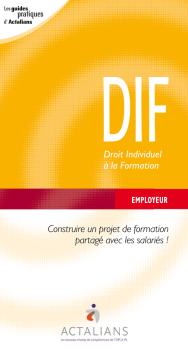 DIF Droit Individuel à la Formation | IA Chat & PDF