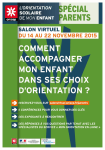 Salon Virtuel Parents : Accompagnement Orientation | AI Chat &amp; PDF Download