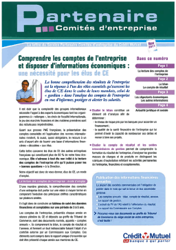 Comptes d'entreprise: Guide IA et PDF