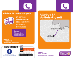 Allobus ZA du Bois-Rigault | Chat IA & PDF