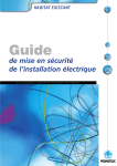 Promotelec mise en s&eacute;curit&eacute; de l&rsquo;installation &eacute;lectrique Mode d'emploi