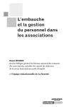 Territorial L&rsquo;embauche et la gestion du personnel dans les associations Mode d'emploi