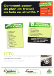 Plan de Travail : Guide de Pose | AI Chat &amp; PDF