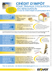 Cr&eacute;dit d'Imp&ocirc;t Isolation : Questions/R&eacute;ponses + PDF