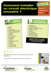 Circuit Electrique Encastr&eacute; : Guide + Chat IA