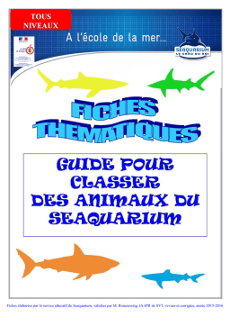 Guide de classification Seaquarium: AI Chat & PDF