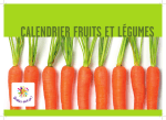 Solidaris - Mutualit&eacute; Socialiste calendrier fruits et l&eacute;gumes Mode d'emploi