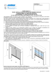 Guide d'Installation UNAC Portes Motoris&eacute;es Souples | IA Chat