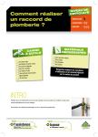 Raccord de plomberie: Guide + Chat IA &amp; PDF