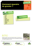 Comment &eacute;pandre du gravier : Guide + IA Chat