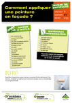 Peinture de fa&ccedil;ade: Guide d'application + IA | LM