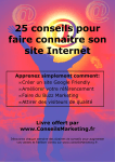 ConseilsMarketing.fr Conseils pour faire conna&icirc;tre son site internet Mode d'emploi