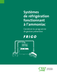 CSST Syst&egrave;me de r&eacute;frig&eacute;ration &agrave; l'ammoniac Mode d'emploi