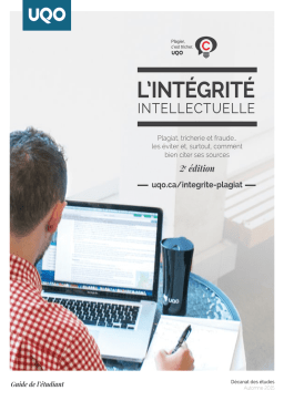 Guide UQO : Intégrité intellectuelle + Chat IA & PDF