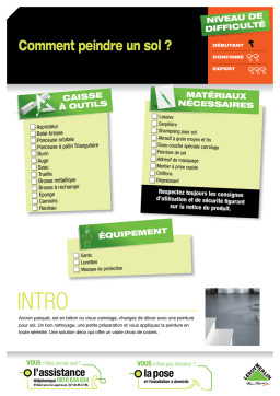 Peindre un sol: Guide + Chat IA & Téléchargement PDF