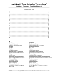 LexisNexis SmartIndexing Technology Mode d'emploi