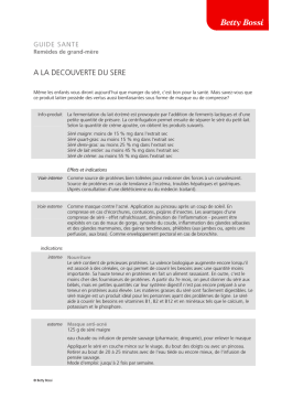 Remèdes Betty Bossi: Chat IA & Téléchargement PDF