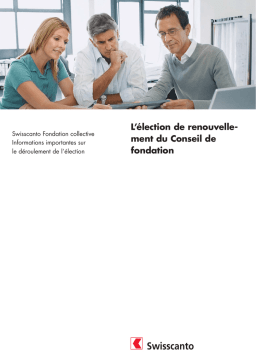 Élection Conseil Fondation Swisscanto | AI Chat & PDF