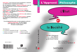 Nathan L'Apprenti Philosophe Manuel utilisateur