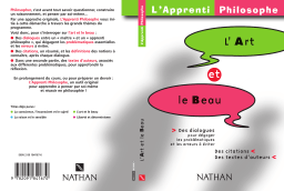 Nathan L’Apprenti Philosophe Manuel utilisateur