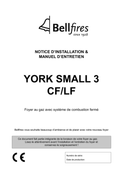 Bellfires York Small 3 CF Manuel utilisateur