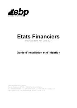 EBP Etats Financiers 2011 4.0 + AI Chat & PDF Download