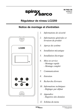 Spirax Sarco LC2250 Notice + IA Chat & PDF