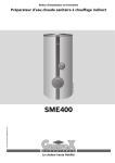 geminox SME 400 Manuel utilisateur