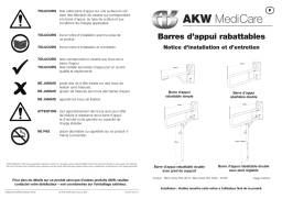 Barres d'appui AKW MediCare : Notice + Chat IA