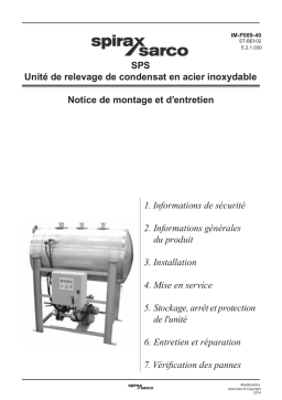 Spirax Sarco SPS : Notice de Montage + AI Chat & PDF