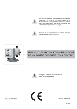 ATAS CMS Digital EXT/RS485 Manuel utilisateur