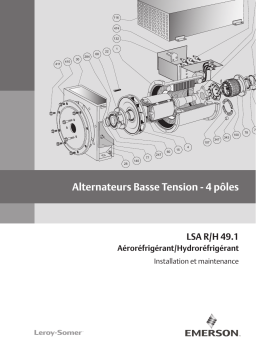 Leroy-Somer LSA R/H 49.1 Manuel utilisateur