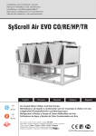 SyScroll Air EVO CO/RE/HP/TR Manuel utilisateur