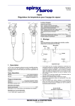 Spirax-Sarco TA10 A Manuel utilisateur