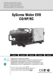 SyScrew Water EVO CO/HP/RC : Manuel IA &amp; PDF