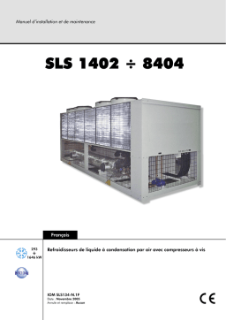 Itelco-Clima SLS 1402 134-N.1F Manuel utilisateur