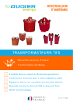 Transformateurs TED: Guide d'installation et maintenance | AI Chat &amp; PDF Access