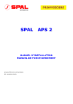 SPAL APS 2 : Manuel d'installation avec IA &amp; PDF