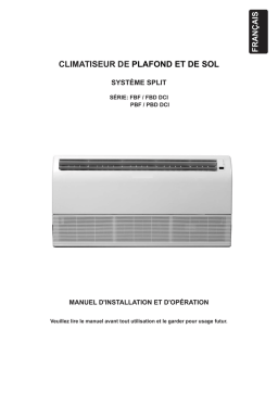 Airwell FBF / FBD DCI Mode d'emploi