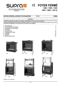 Supra 168C Mode d'emploi