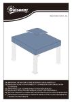 Manuel d'utilisation Gazebo Outsunny | Chat IA &amp; PDF