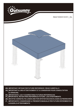 Manuel d'utilisation Gazebo Outsunny | Chat IA & PDF
