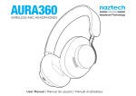 Naztech AURA360 Manuel utilisateur