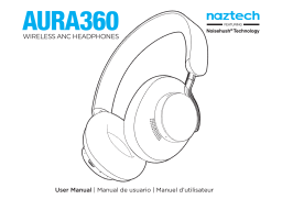 Naztech AURA360 Manuel utilisateur