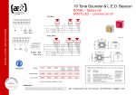 E2S SON4L Mode d'emploi