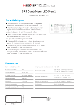 MiBoxer SR5 : Contrôleur LED 5 en 1 + Chat IA et PDF