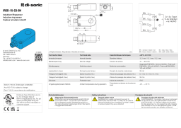 Di-soric IRSD-15-G3-B4 Fiche Technique + Chat IA