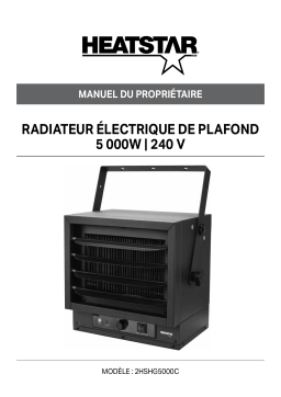 Manuel Heatstar 2HSHG5000C + Chat IA et PDF